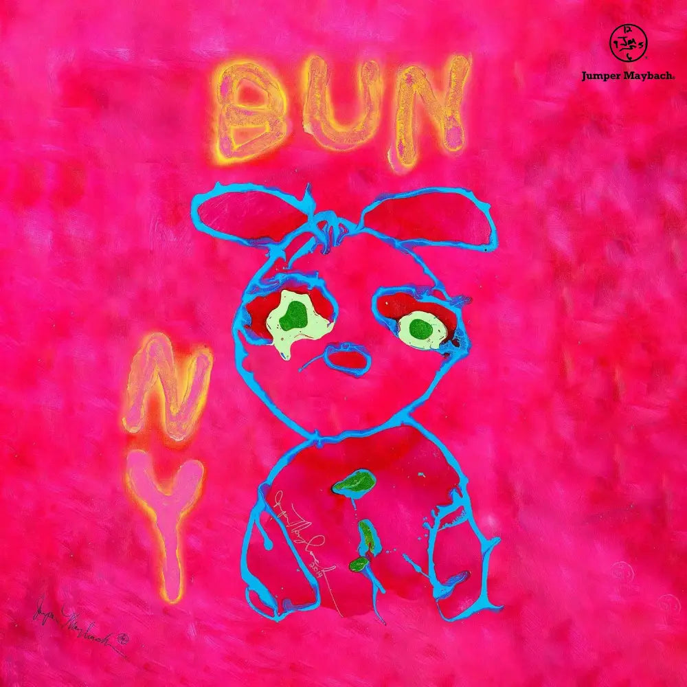 Bunny (Embellished-Hand Signed by the Artist) - Jumper Maybach Prints