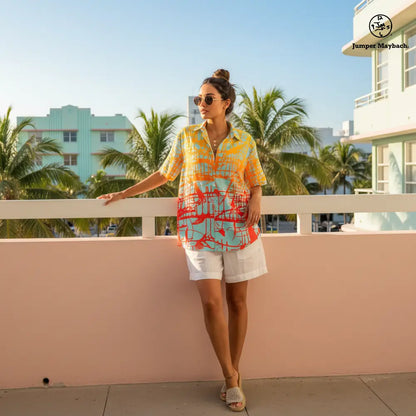 Sunrise Matrix Resort Unisex Shirt by Jumper Maybach® - Jumper Maybach