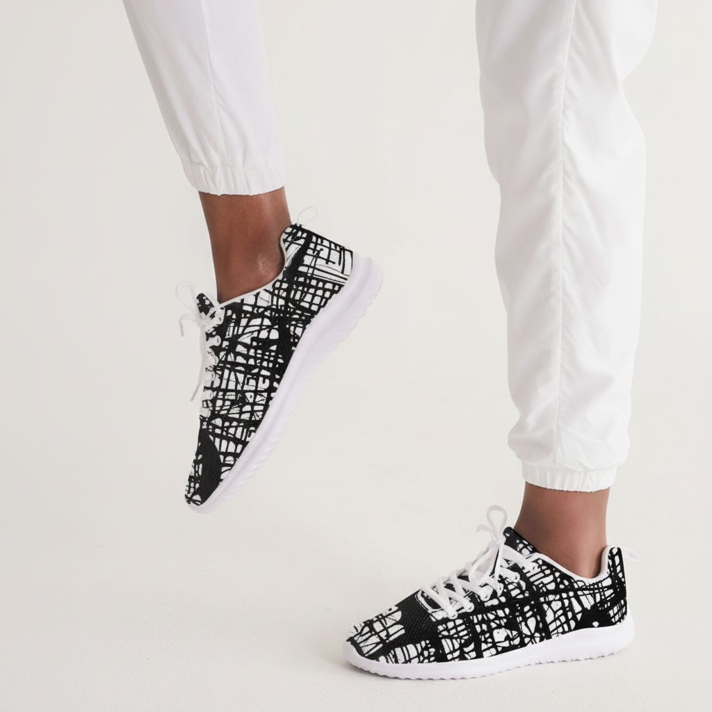 Dark Matrix Women's Athletic Shoe  by Jumper Maybach® - Jumper Maybach