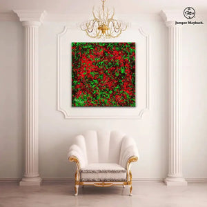 Cherry Raspberry Fields  (Embellished-Hand Signed by the Artist)