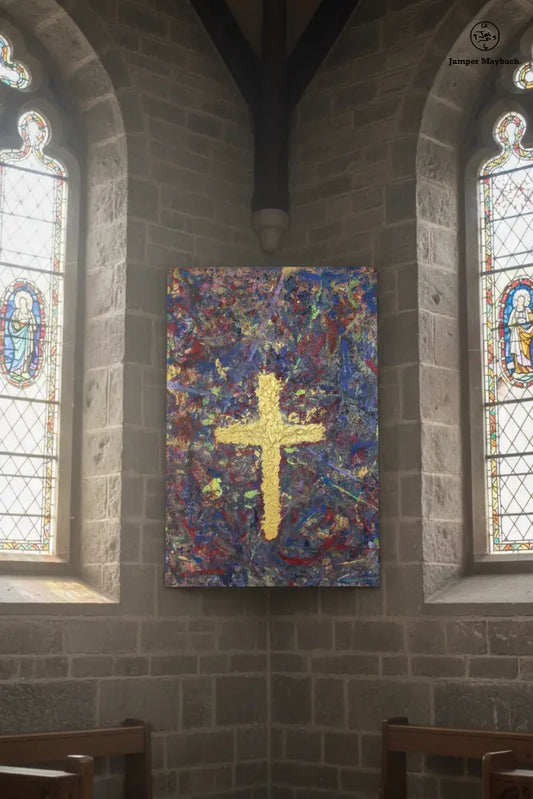 Church Jumper - Original Painting - Jumper Maybach Artwork