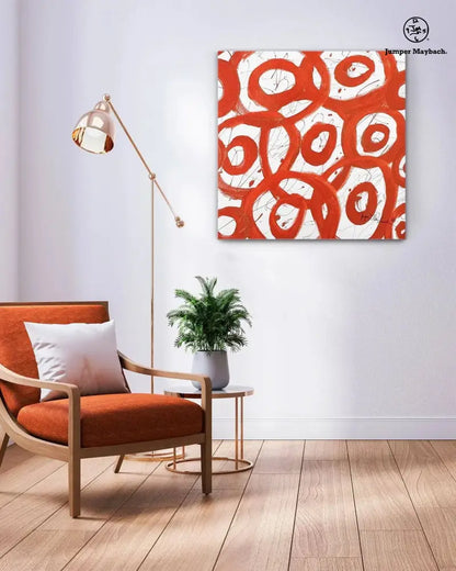 Circle of Life #1 (Embellished-Hand Signed by the Artist) - Jumper Maybach giclee