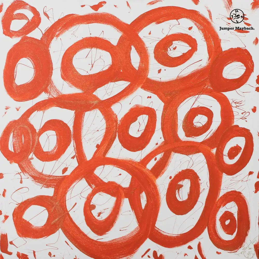 Circle of Life #1 (Embellished-Hand Signed by the Artist) - Jumper Maybach giclee