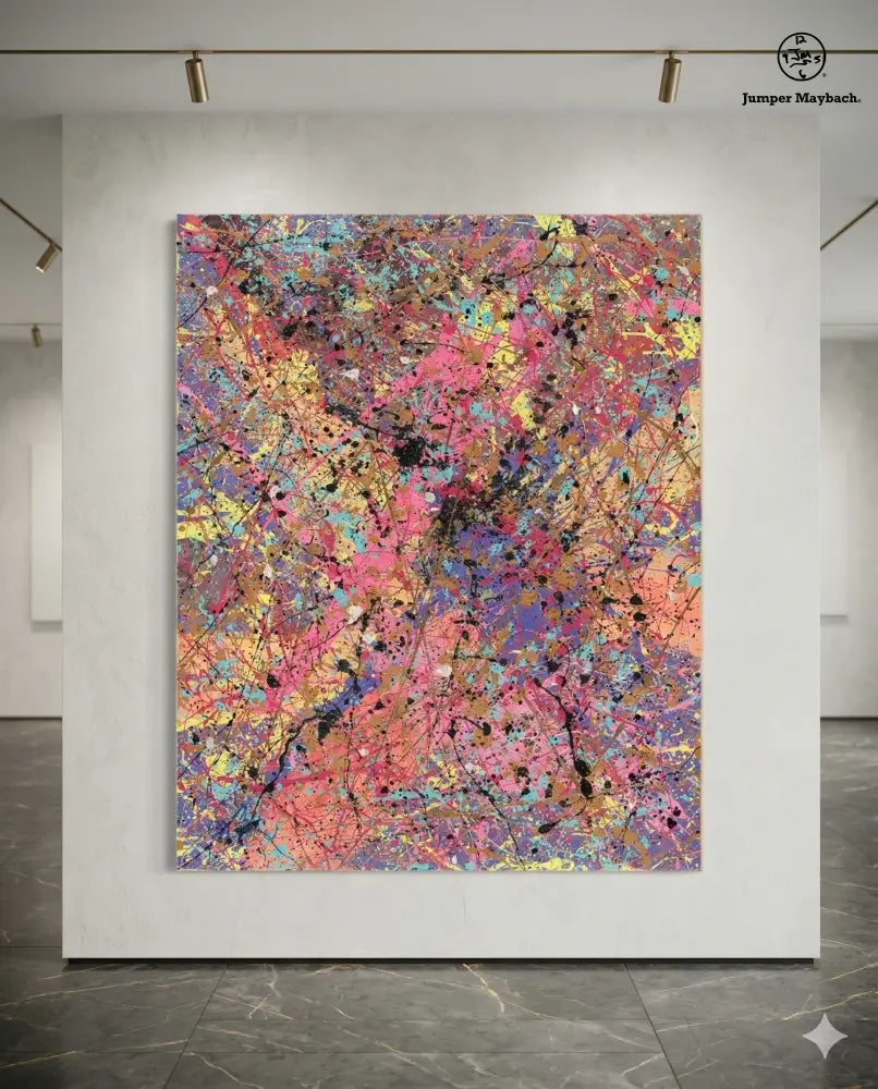Close Constellations original artwork by Jumper Maybach, featuring a detailed celestial scene with vibrant colors and intricate constellations.