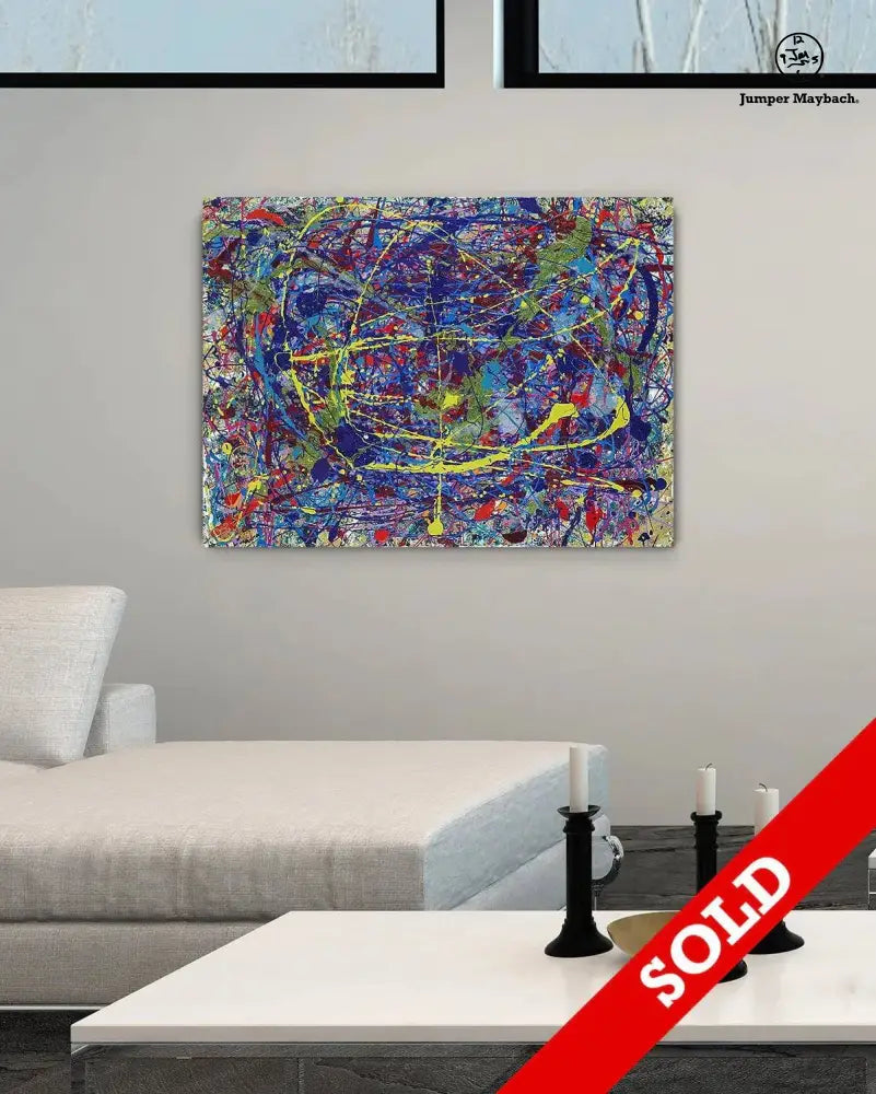 Clowniverse - Original Painting - SOLD - Jumper Maybach Artwork