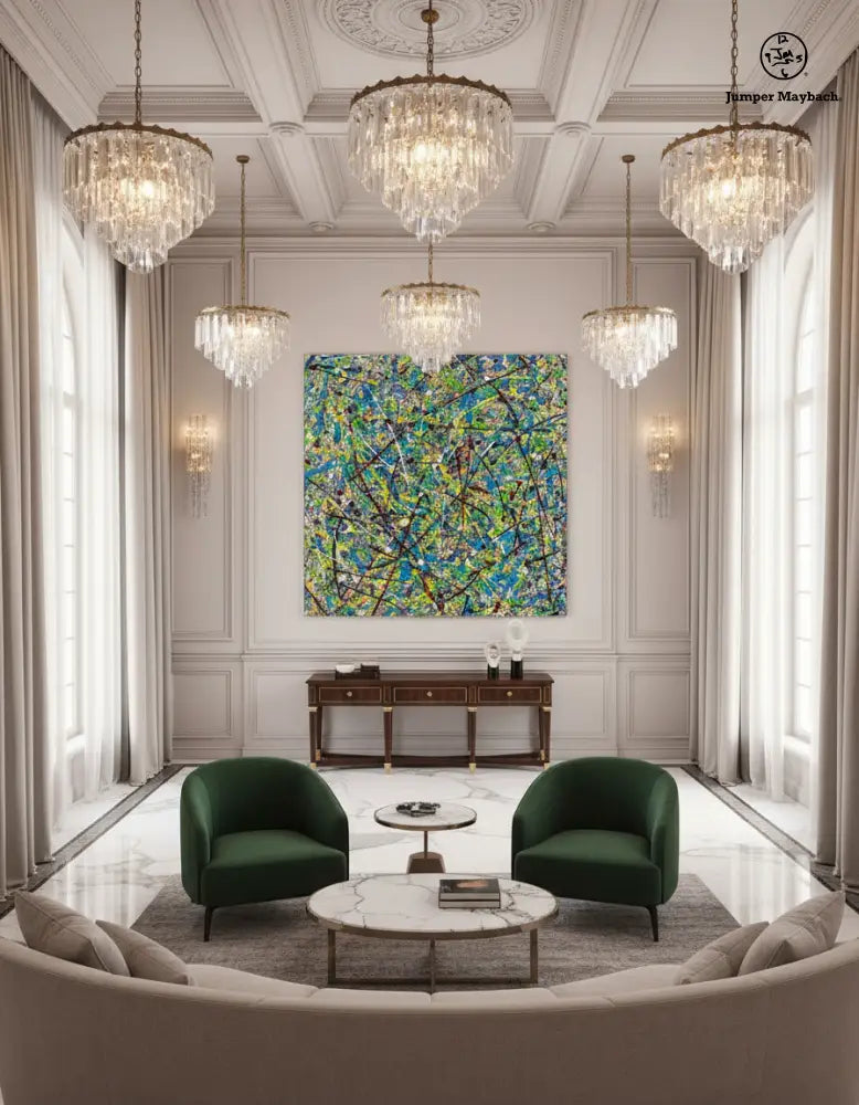 Cosmic Glee (Print on Canvas) - Jumper Maybach Prints
