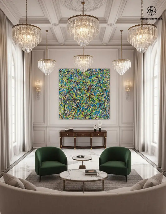 Cosmic Glee (Print on Canvas) - Jumper Maybach Prints