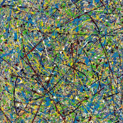 Cosmic Glee (Print on Canvas) - Jumper Maybach Prints