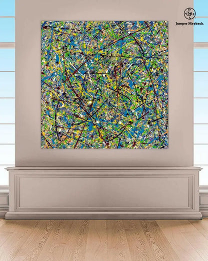 Cosmic Glee (Print on Canvas) - Jumper Maybach Prints