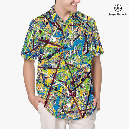 Cosmic Glee Resort Unisex Shirt by Jumper Maybach® - Jumper Maybach Men's Clothing