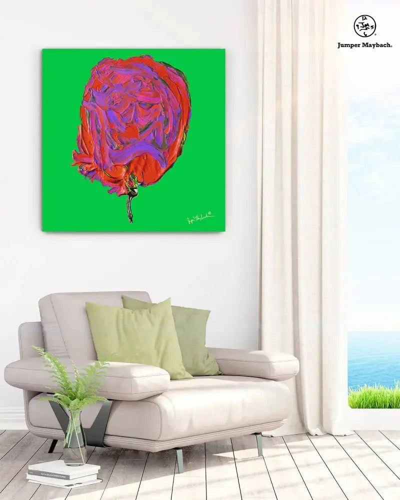 Cosmic Strawberry Cotton Candy (Print on Canvas) - Jumper Maybach Prints
