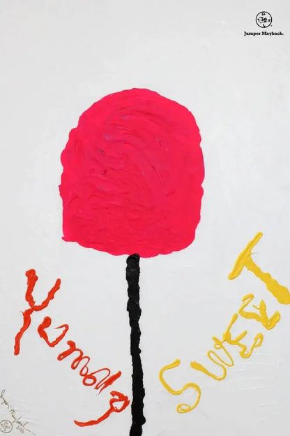 Cotton Candy #17 - Original Painting - Jumper Maybach Artwork