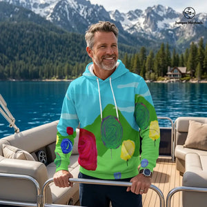 Cotton Candy Dream Forest - Unisex Pullover Hoodie by Jumper Maybach®