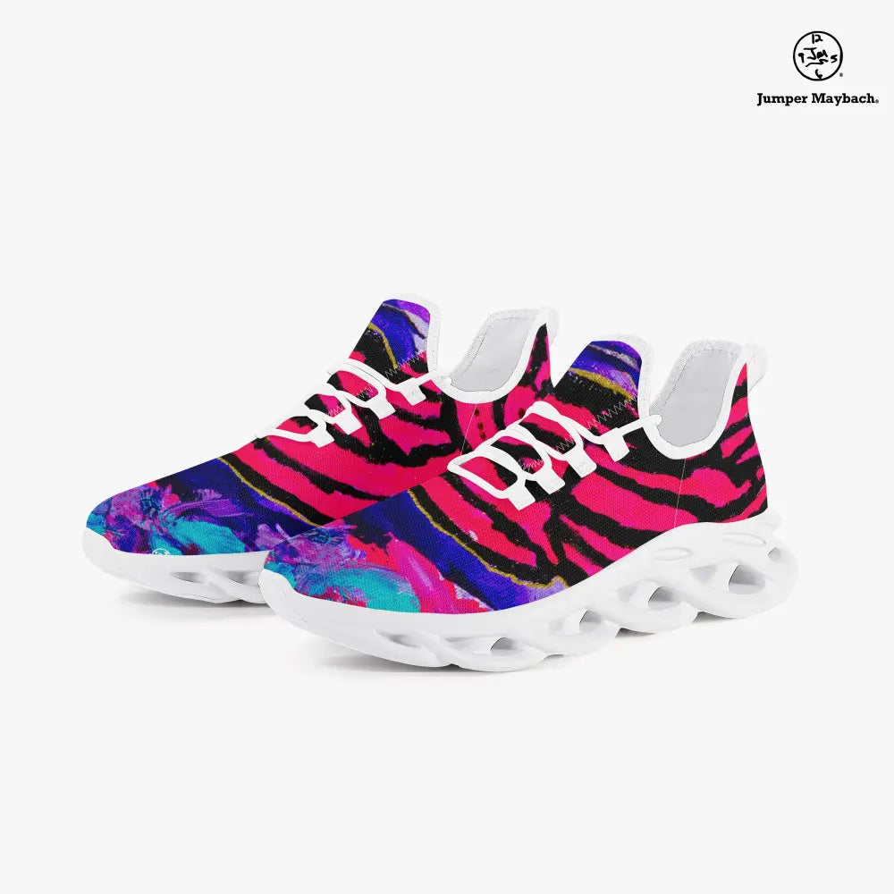 Cotton Candy Rose Flex sneaker by Jumper Maybach for men and women, featuring stylish design and comfortable sneaker style.