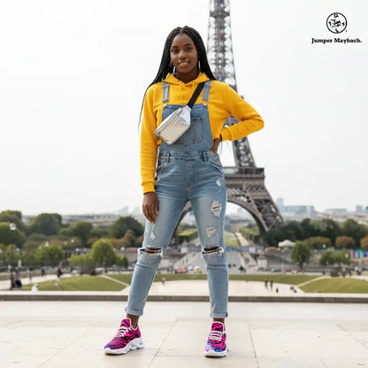 Cotton Candy Rose Flex Sneaker by Jumper Maybach® featuring pastel pink and white design, casual sneaker with stylish comfort.