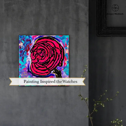 Cotton Candy Rose - Original Painting - SOLD - Jumper Maybach Artwork