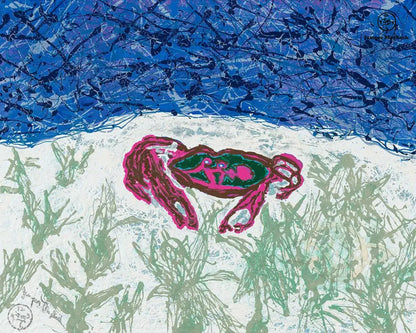 Crab Series #1 - Original Painting - SOLD - Jumper Maybach Artwork