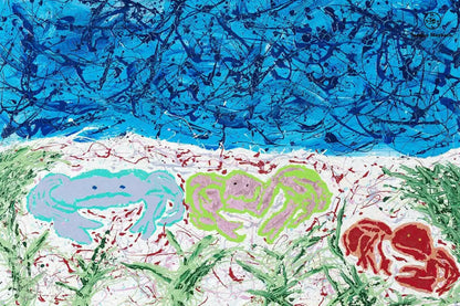 Crab Series #2 - Original Painting - Jumper Maybach Artwork