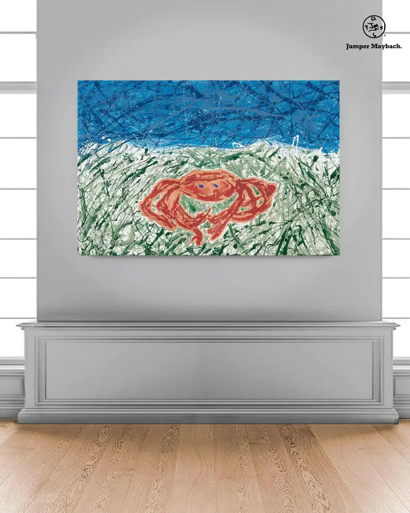 Crab Series #3 - Original Painting - Jumper Maybach Artwork