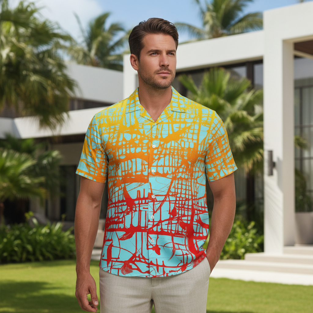 Sunrise Matrix Resort Unisex Shirt by Jumper Maybach® - Jumper Maybach