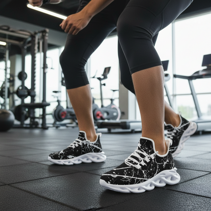 Aliens on the Moon Flex Sneakers by Jumper Maybach® MEN//WOMEN