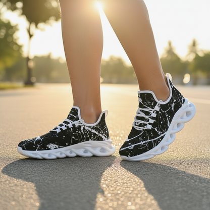 Aliens on the Moon Flex Sneakers by Jumper Maybach® MEN//WOMEN