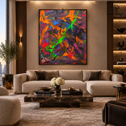 Dancing Bird (Print on Canvas) - 30’’ x 30’’ x 1.5’’ - Prints