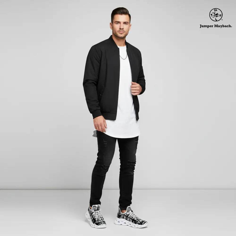 Dark Matrix Flex sneakers by Jumper Maybach for men and women, featuring a sleek black design with modern athletic style.