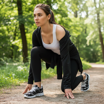 Aliens on the Moon Athletic Shoe by Jumper Maybach®  MEN/WOMEN