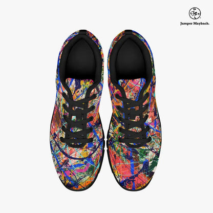 Deep Dimensions athletic sneakers by Jumper Maybach for men and women, featuring a sleek design and comfortable fit.