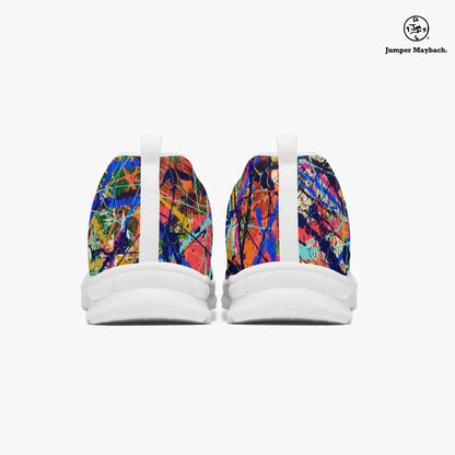 Deep Dimensions athletic sneakers by Jumper Maybach, featuring sleek design and modern athletic style for men and women.