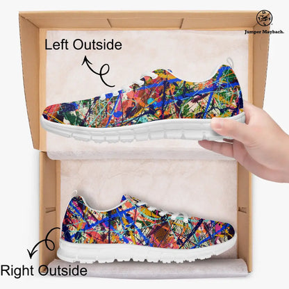 Deep Dimensions athletic sneakers by Jumper Maybach for men and women, stylish JetPrint Fulfillment shoes with modern design.