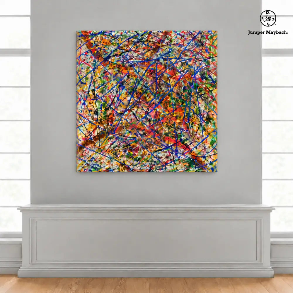 Deep Dimensions embellished canvas wall display