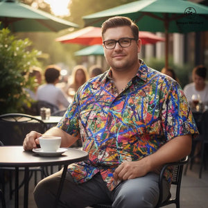 Deep Dimensions PLUS SIZE Resort UNISEX Shirt by Jumper Maybach®