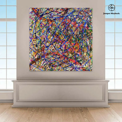 Deep Dimensions (Print on Canvas) - Jumper Maybach Prints