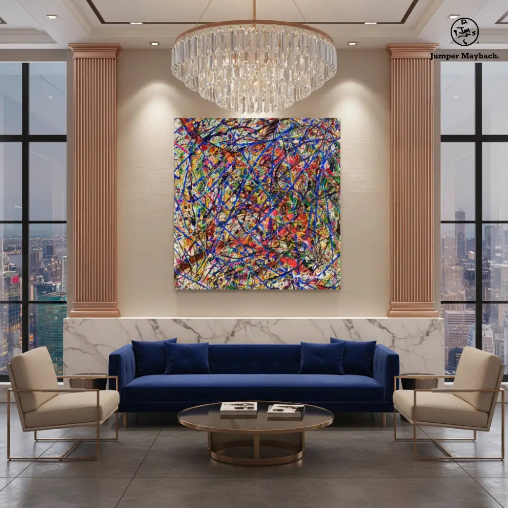Deep Dimensions (Print on Canvas) - Jumper Maybach Prints