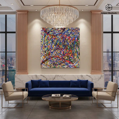 Deep Dimensions (Print on Canvas) - Jumper Maybach Prints