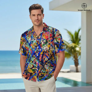 Deep Dimensions Resort Unisex Shirt by Jumper Maybach®