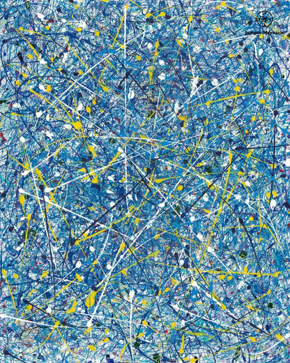 Discovery of Quarks - Original Painting - Jumper Maybach Artwork