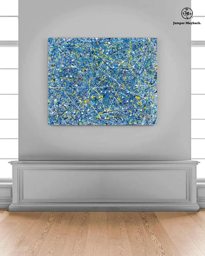 Discovery of Quarks - Original Painting - Jumper Maybach Artwork
