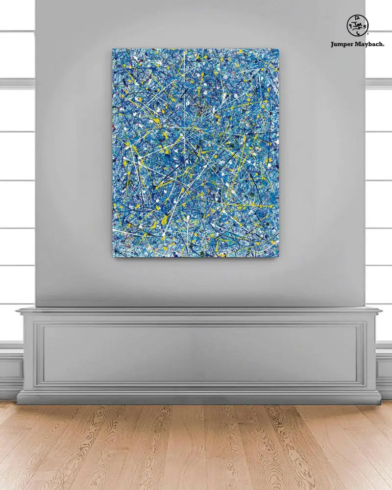 Discovery of Quarks - Original Painting - Jumper Maybach Artwork
