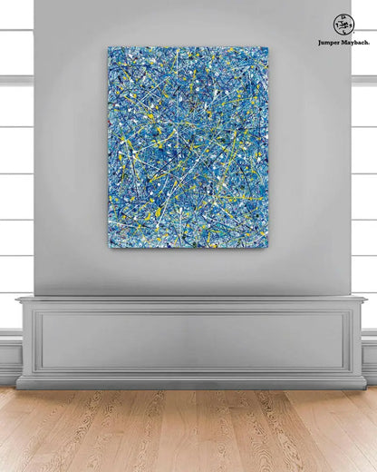 Discovery of Quarks - Original Painting - Jumper Maybach Artwork