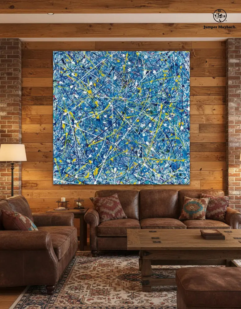 Discovery of Quarks (Print on Canvas) - Jumper Maybach Prints