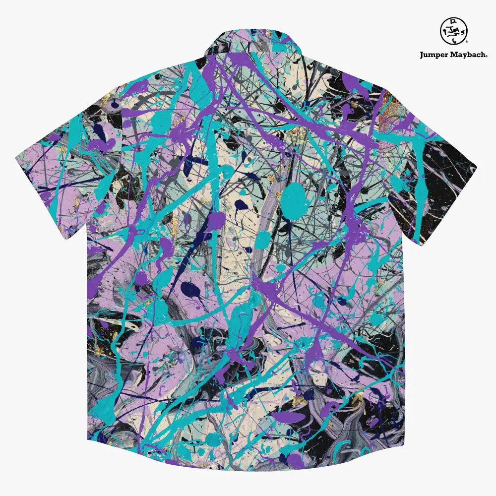 Dream Dimension Resort unisex shirt by Jumper Maybach, stylish men's clothing with vibrant graphic design.