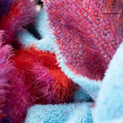 Big LOViE DREAM jumper Maybach cosmic cotton candy cherry big blanket with colorful, soft fabric and cozy design.