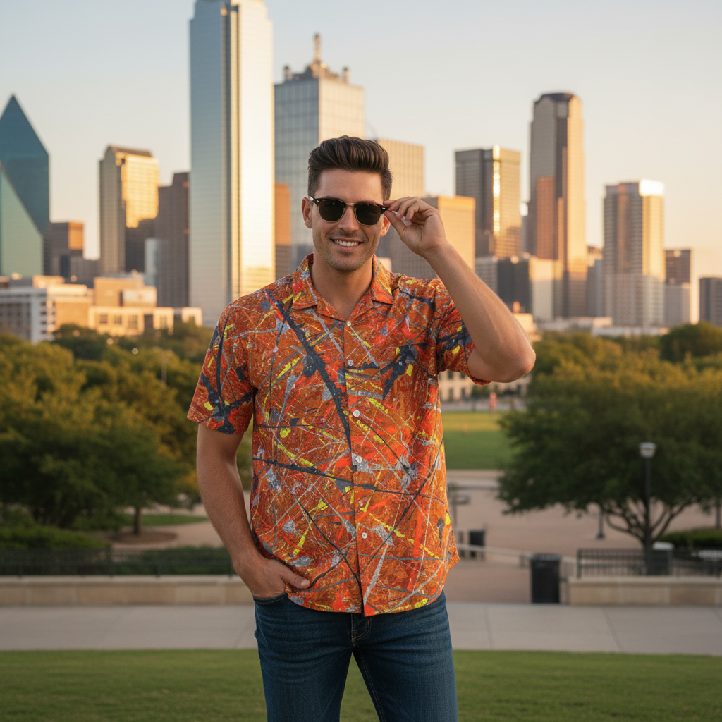 Sun Star Resort Shirt by Jumper Maybach® - Jumper Maybach