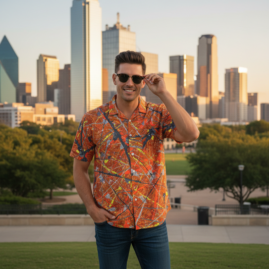 Sun Star Resort Shirt by Jumper Maybach® - Jumper Maybach