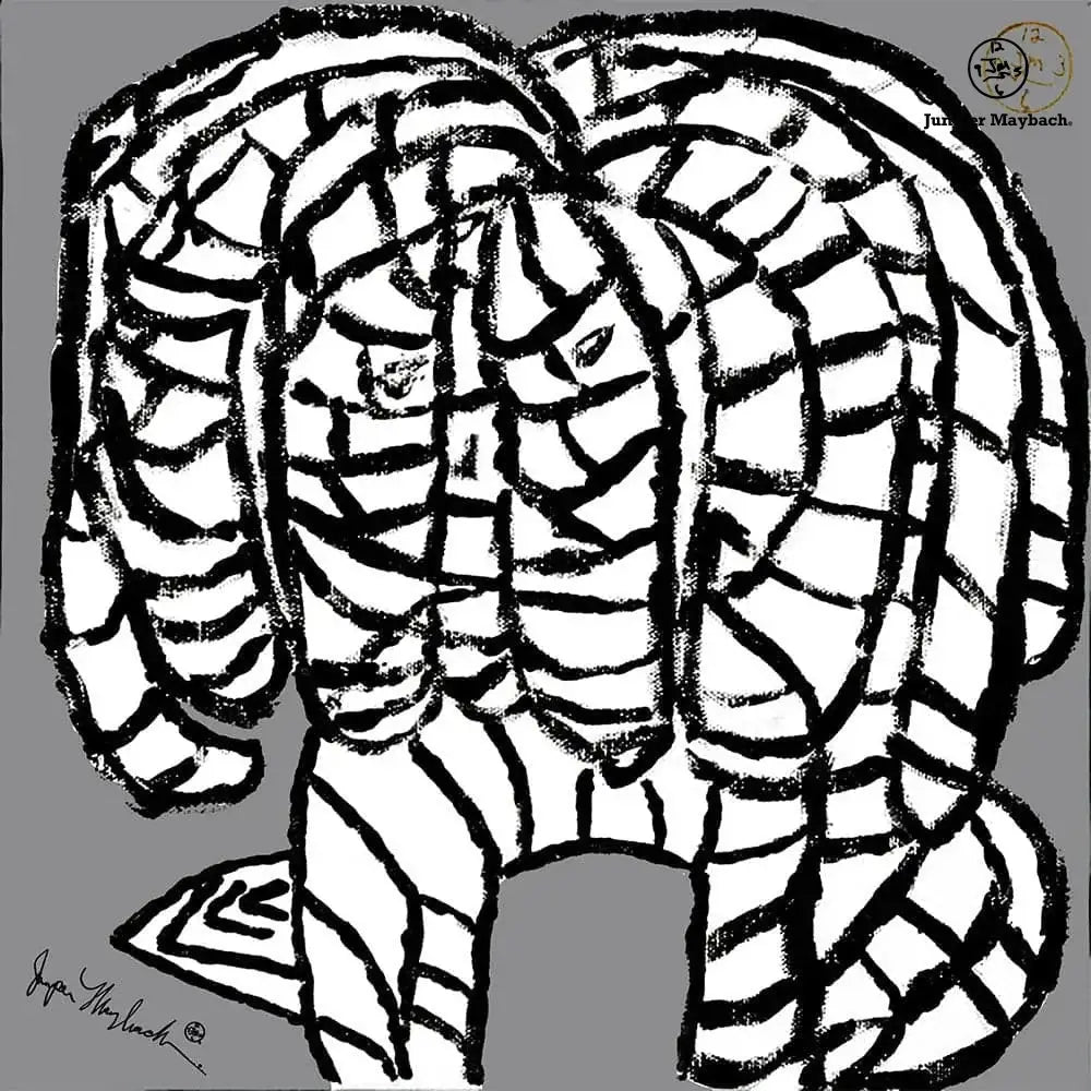 Elephant (Limited Edition-Hand Signed by the Artist) - Jumper Maybach Prints