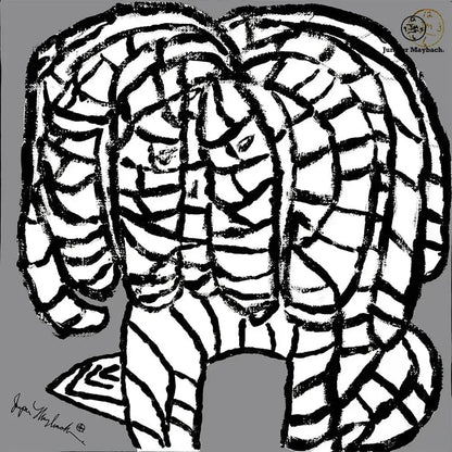 Elephant (Limited Edition-Hand Signed by the Artist) - Jumper Maybach Prints