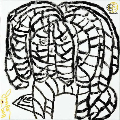 Elephant - Original Painting - SOLD - Jumper Maybach Artwork